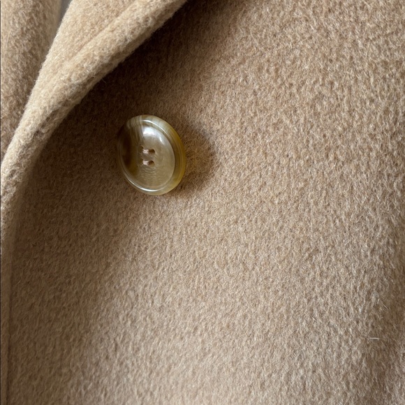 VTG EUC Women’s car coat size small Classic Tan old money Ralph Lauren fall - Picture 7 of 10